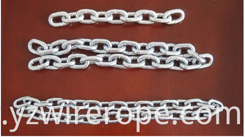 Din 763 Link Chain With Bright Finish2